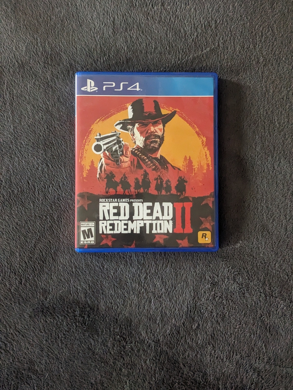 Sony PS4 Red Dead Redemption II — Red & Yellow Artwork